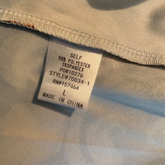 CIEN Open Front Lightweight Blazer Gold Black Sz Large NEW with Tag - Picture 6 of 9